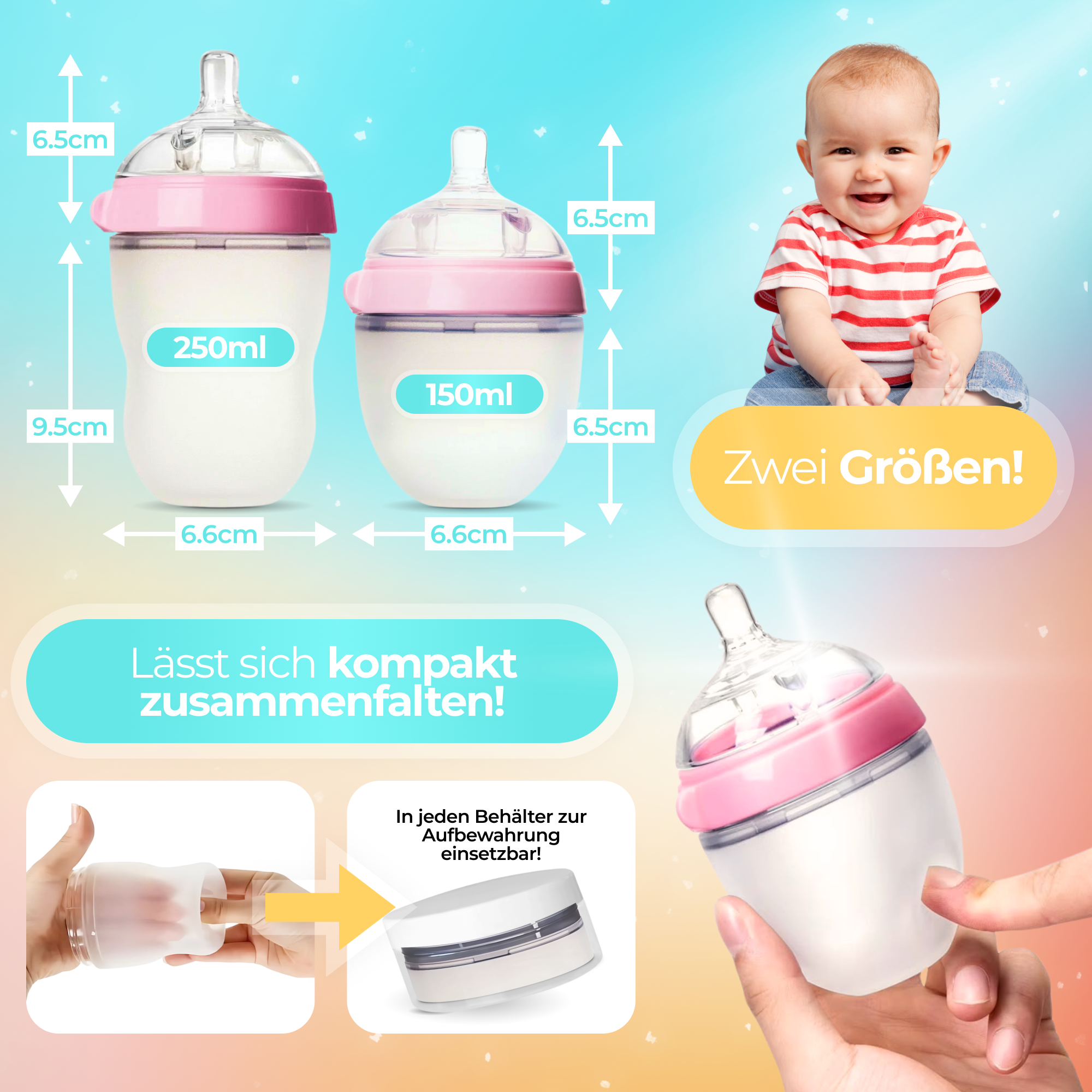Bambino Babyflasche Reinigungsset